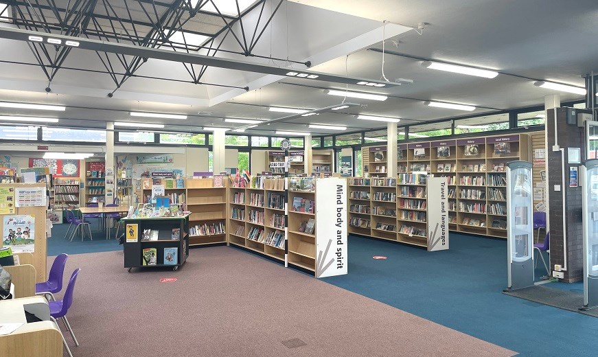 Lordshill Library interior