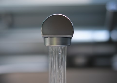 A running tap