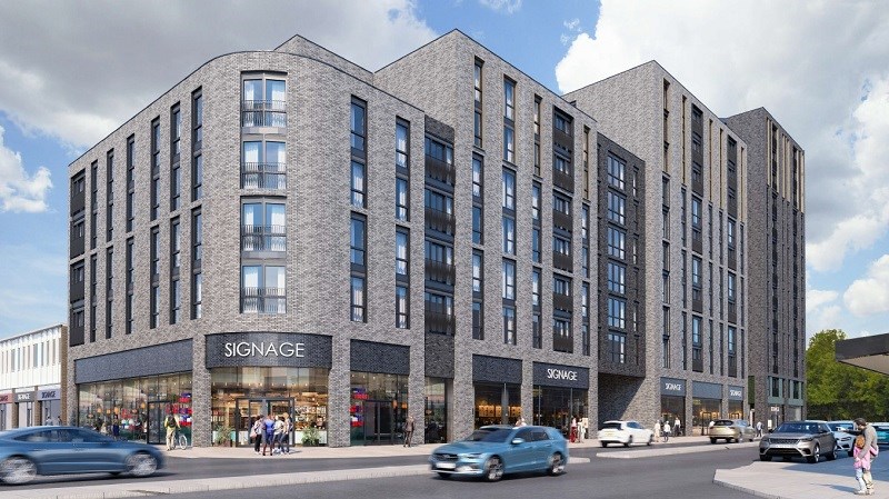 CGI of Bargate Quarter development, Southampton