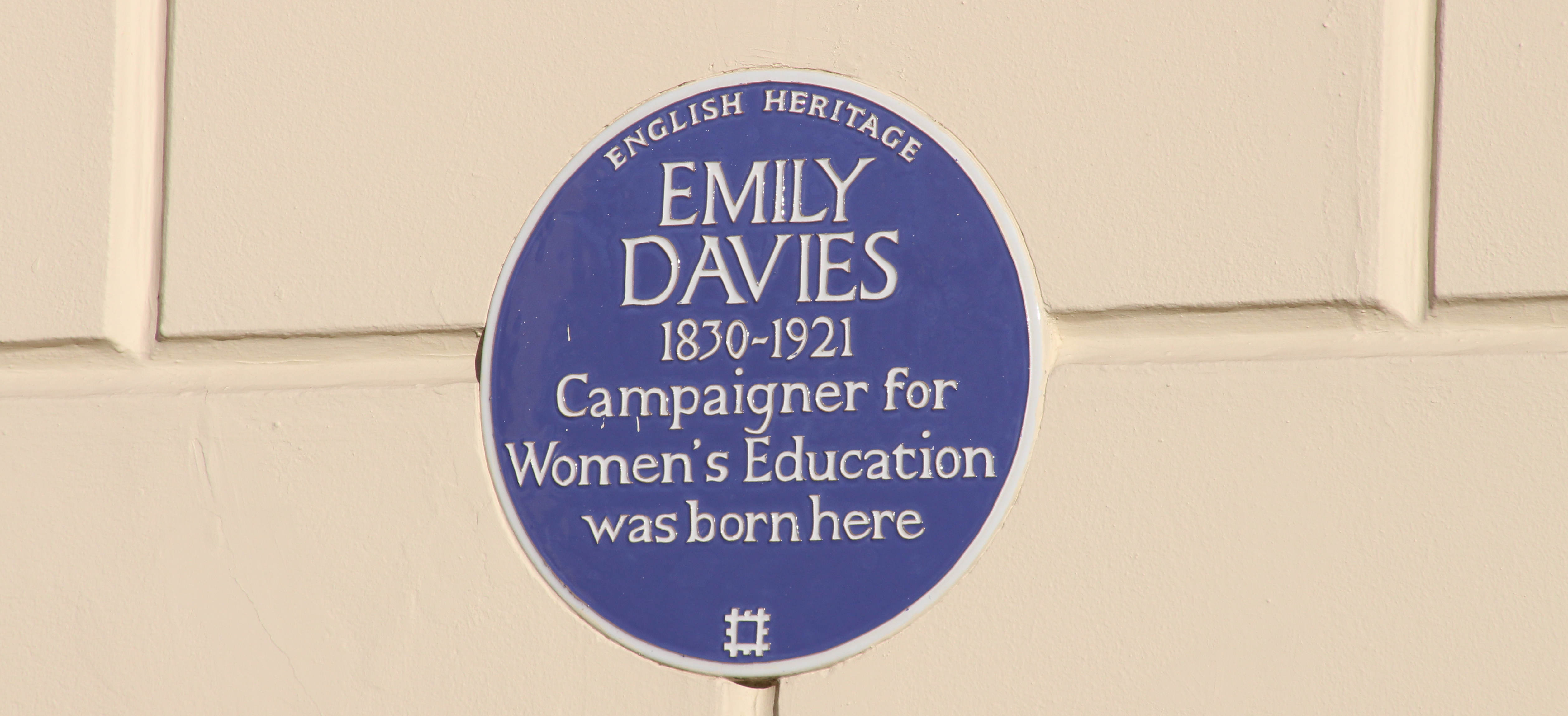 Emily Davies Blue Plaque