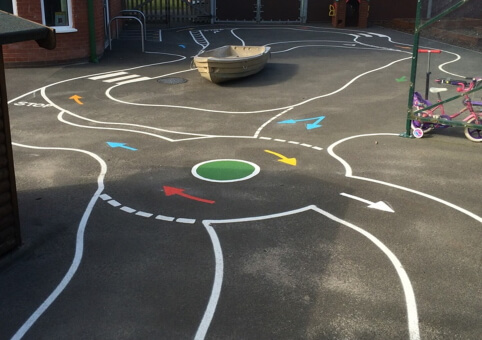 Playground markings