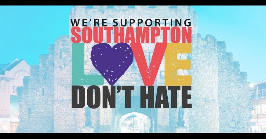 We're Supporting Southampton Love Don't Hate