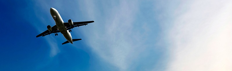 Aircraft from underneath