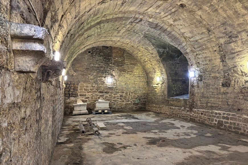 Castle Vault looking south-west
