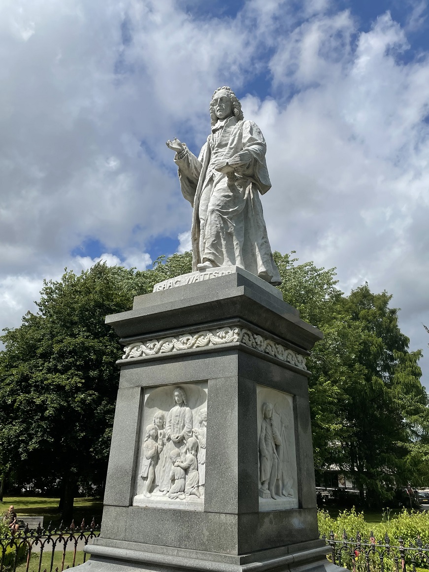 Isaac Watts Statue, Watts Park