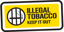 Illegal Tobacco - Keep it out logo