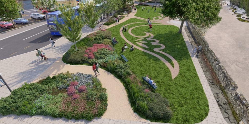 Artistic Impression Of New Public Realm In Southampton