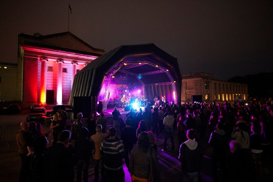 Concert in Guildhall Square