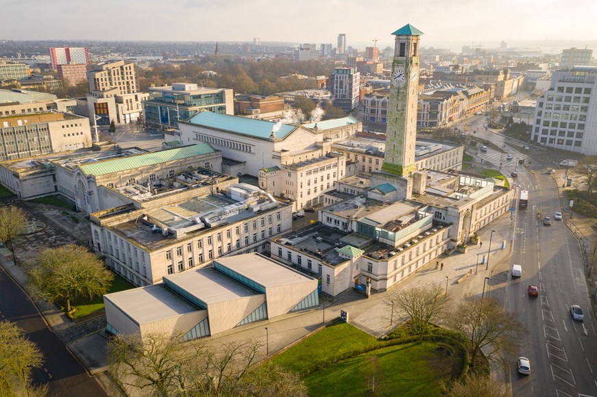 Top view of the Civic Centre