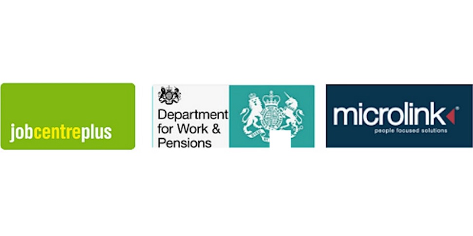 Logos For Job Centre, DWP And Microlink (1)