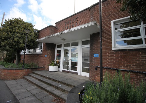 Cobbett Hub Library exterior