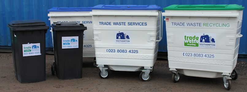 Trade waste bins