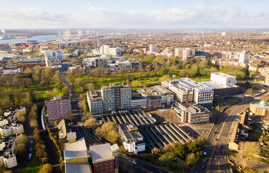 Southampton Aerial View