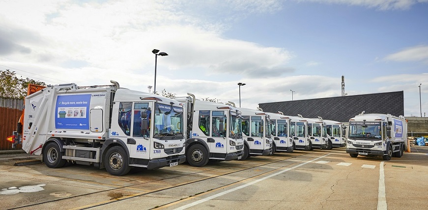 Council replaces nine waste collection fleet vehicles