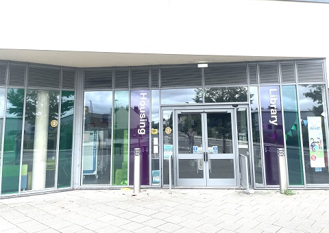 Woolston Library exterior