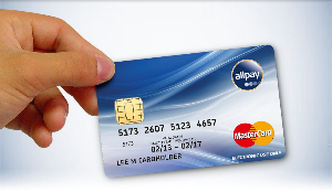 A prepaid card