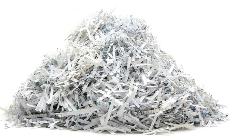 Shredded paper