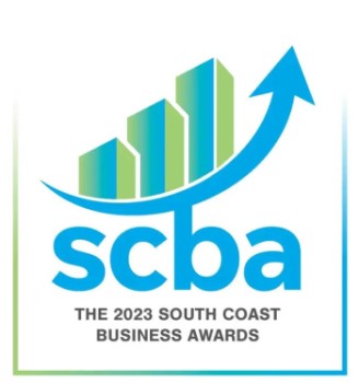 SCBA The 2023 South Coast Business Awards logo