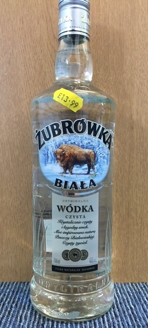 Bottle of vodka