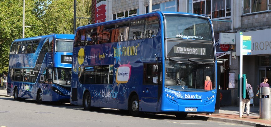 Bluestar buses