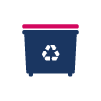 Commercial waste icon Commercial waste icon