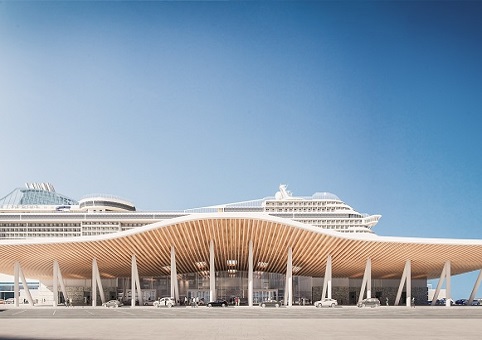 Green Cruise Terminal concept art