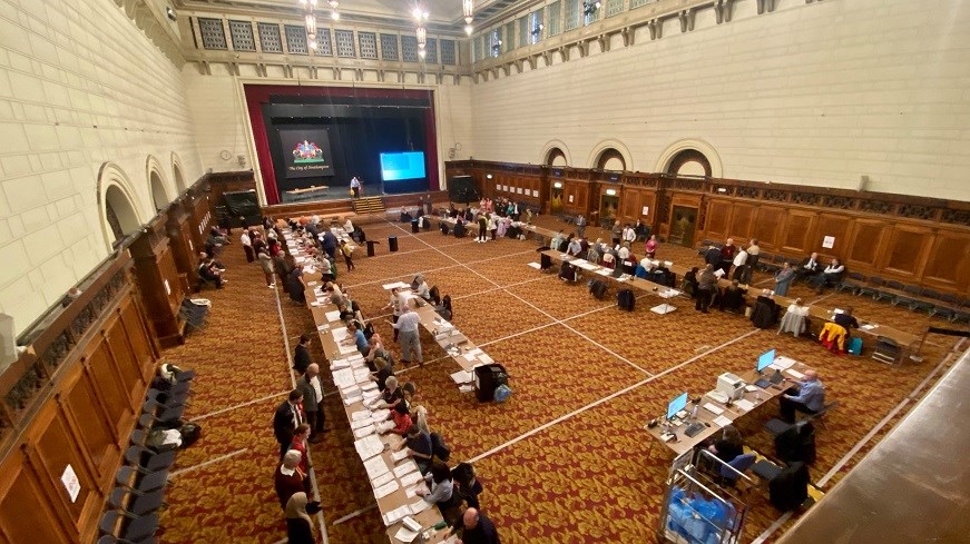 Southampton Guildhall interior count floor
