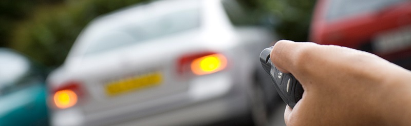 Car alarm new image Car alarm being switched off