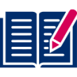 Book and pencil icon