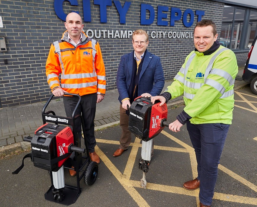 Councillor Jeremy Moulton, Deputy Leader and Cabinet Member for Growth at Southampton City Council photographed at City Depot