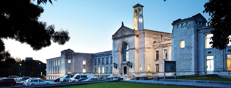 Civic Centre at night